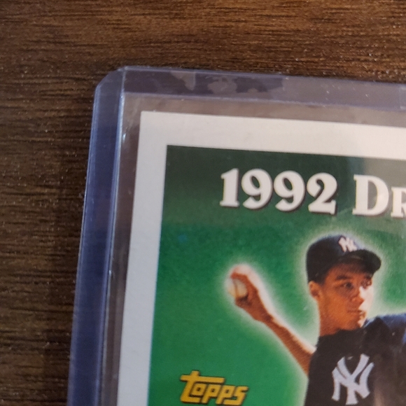 Topps 1992 Derek Jeter Rookie Card - Picture 6 of 7